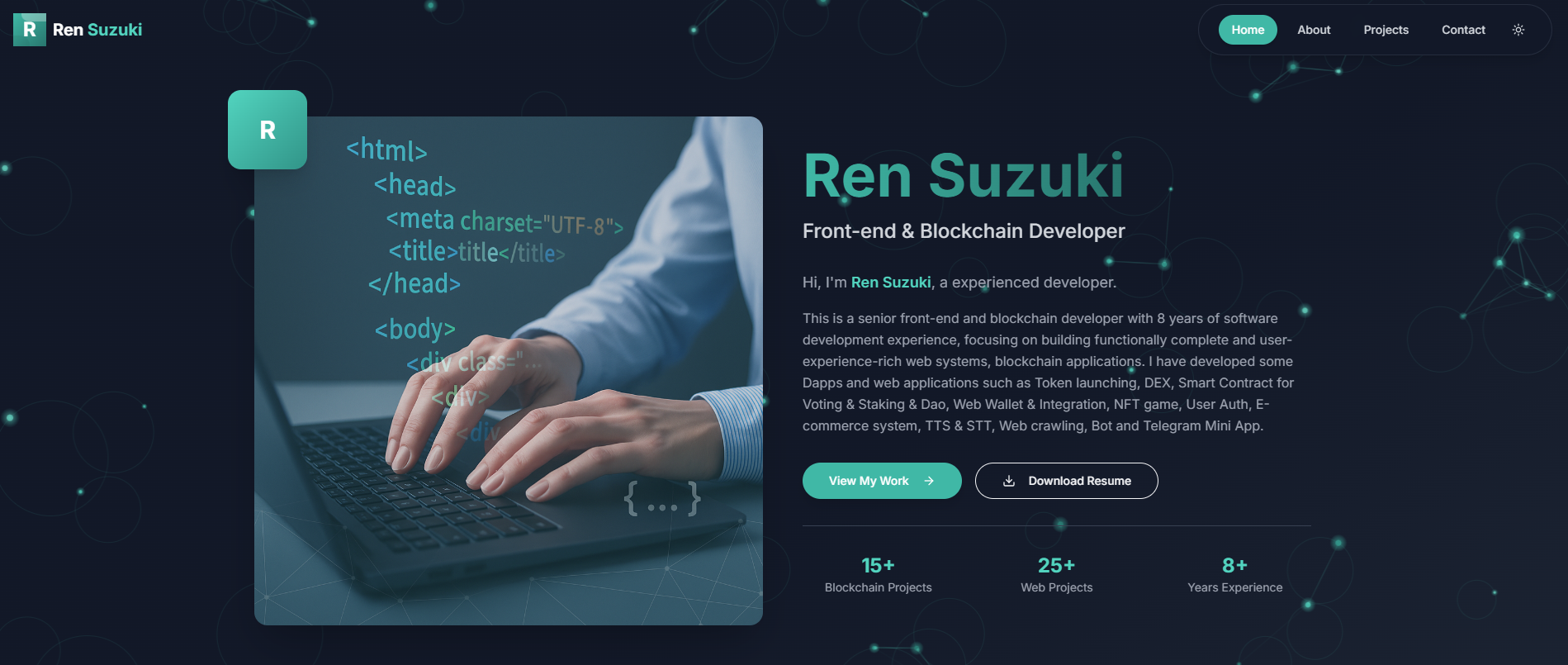 Personal Portfolio Website