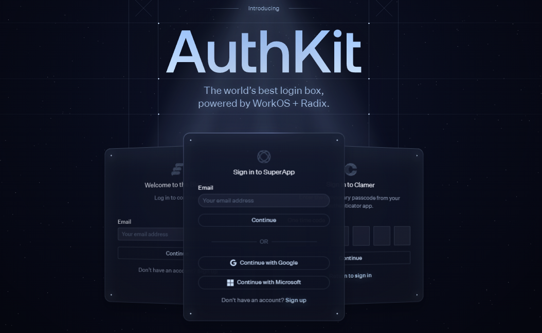 Authkit Authentication Platform